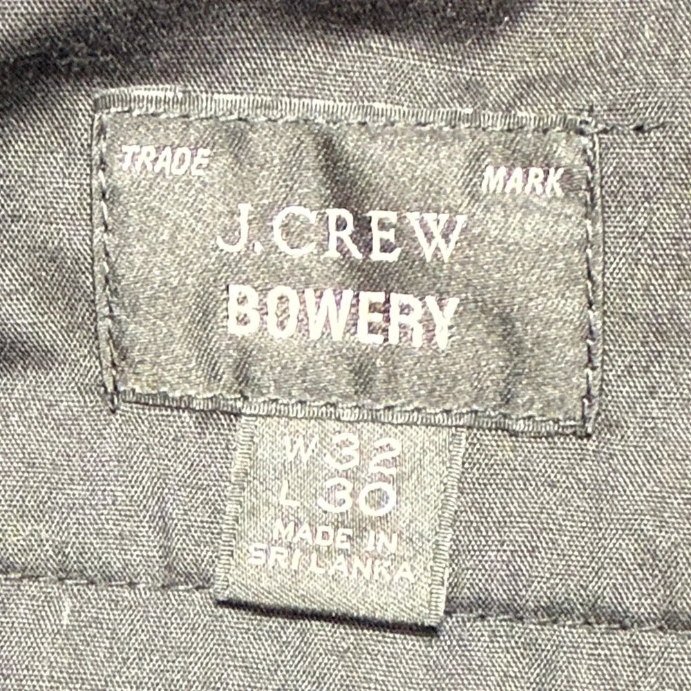 J. Crew Men's Bowery Wool Blend Trousers